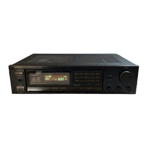 Onkyo TX-8210R User manual