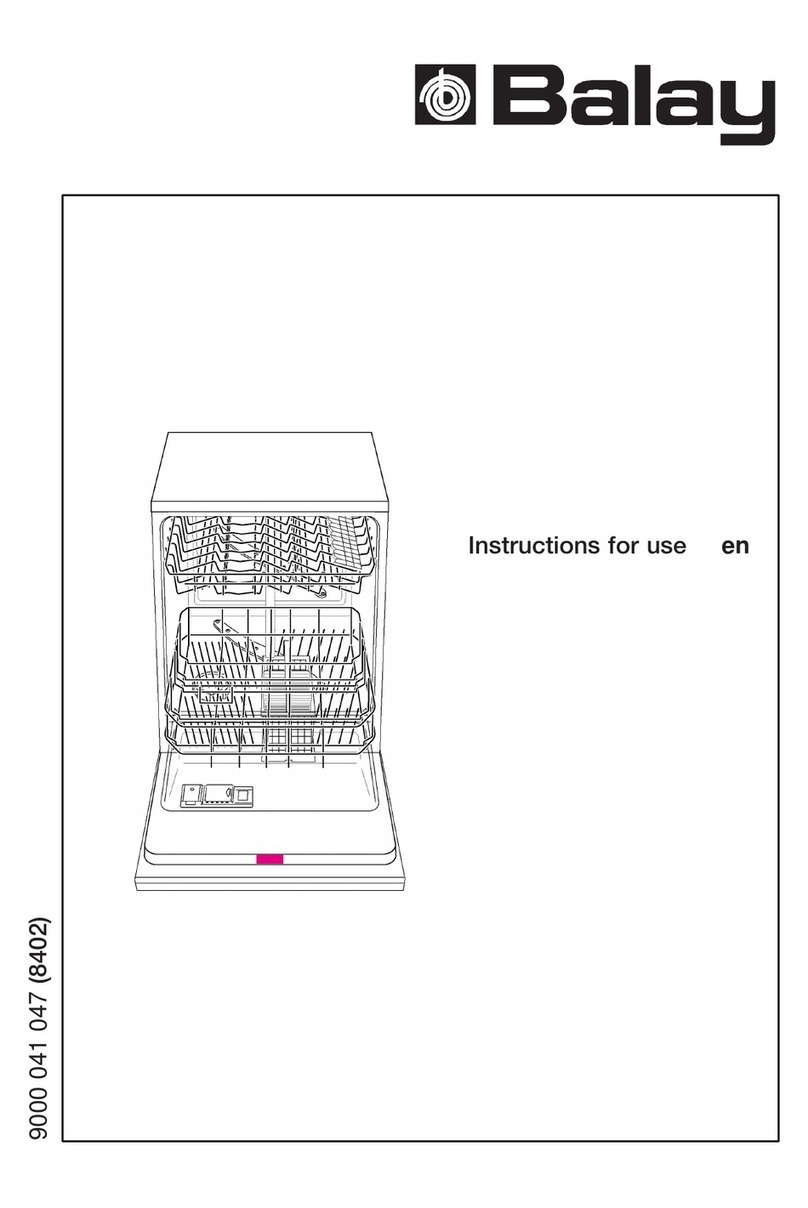 BALAY 3VS951BD User manual