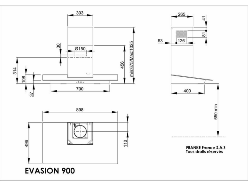 ROBLIN EVASION 900 Dimensions