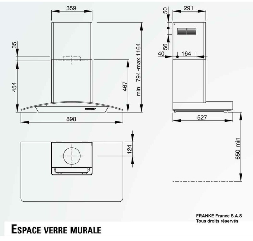 ROBLIN ESPACE VERRE MURALE User guide