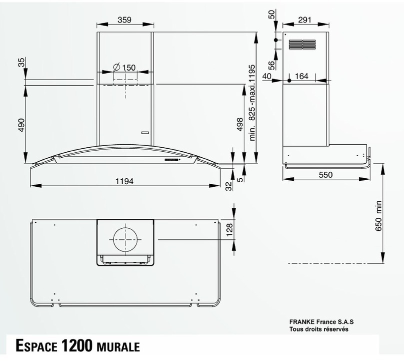 ROBLIN ESPACE 1200 MURALE User guide