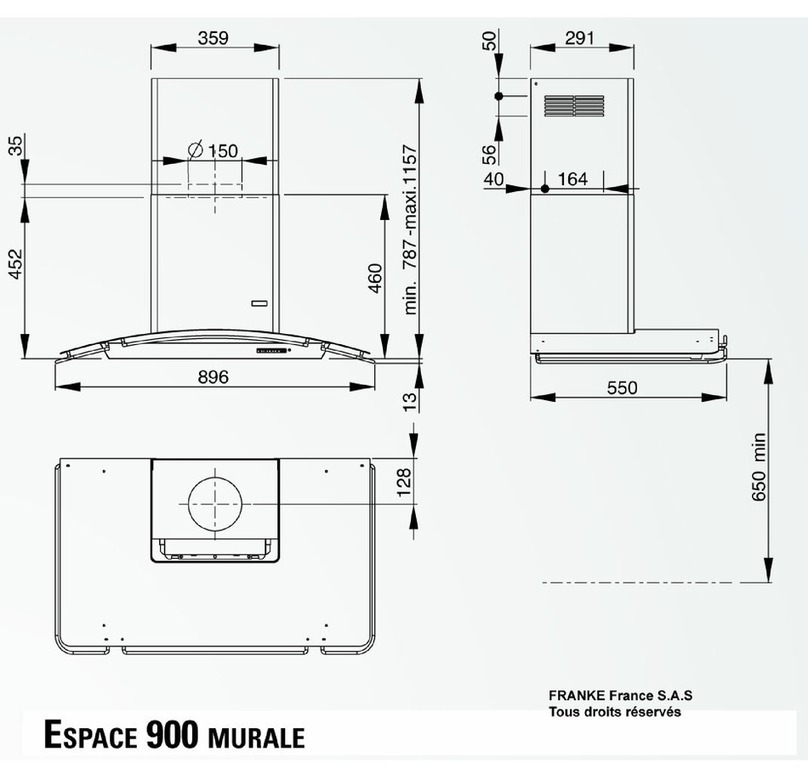 ROBLIN ESPACE 900 MURALE User guide