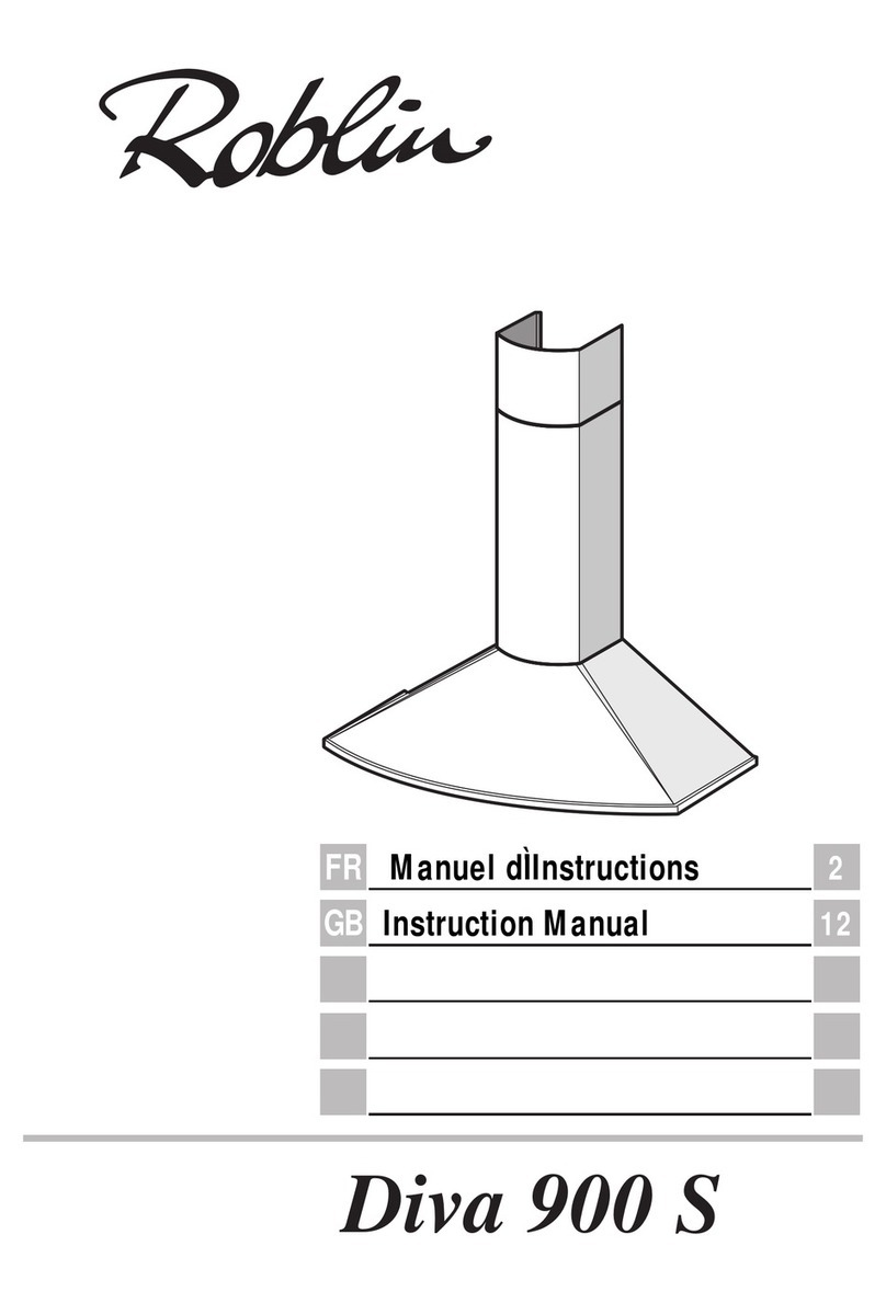 ROBLIN DIVA 900 S User manual