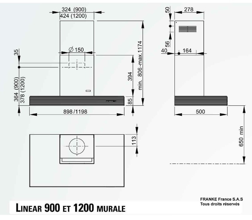 ROBLIN LINEAR 1200 MURALE User guide