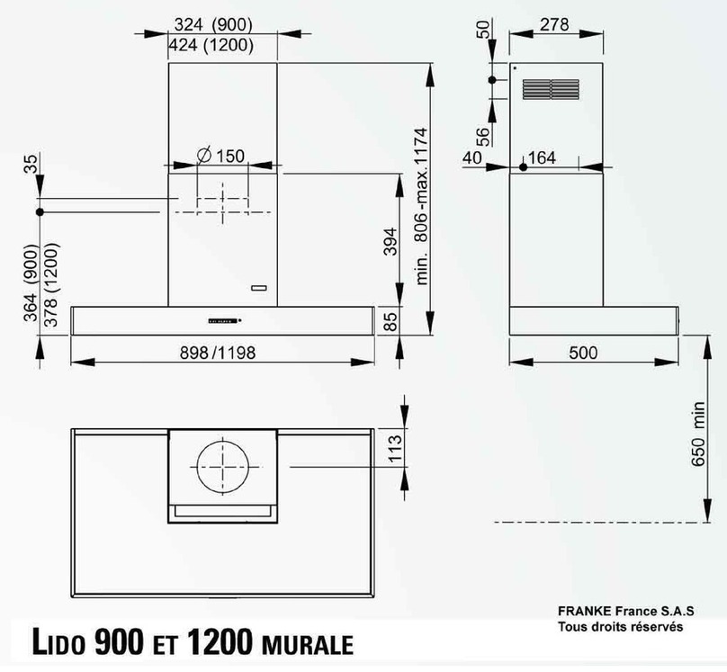 ROBLIN LIDO 1200 MURALE User guide