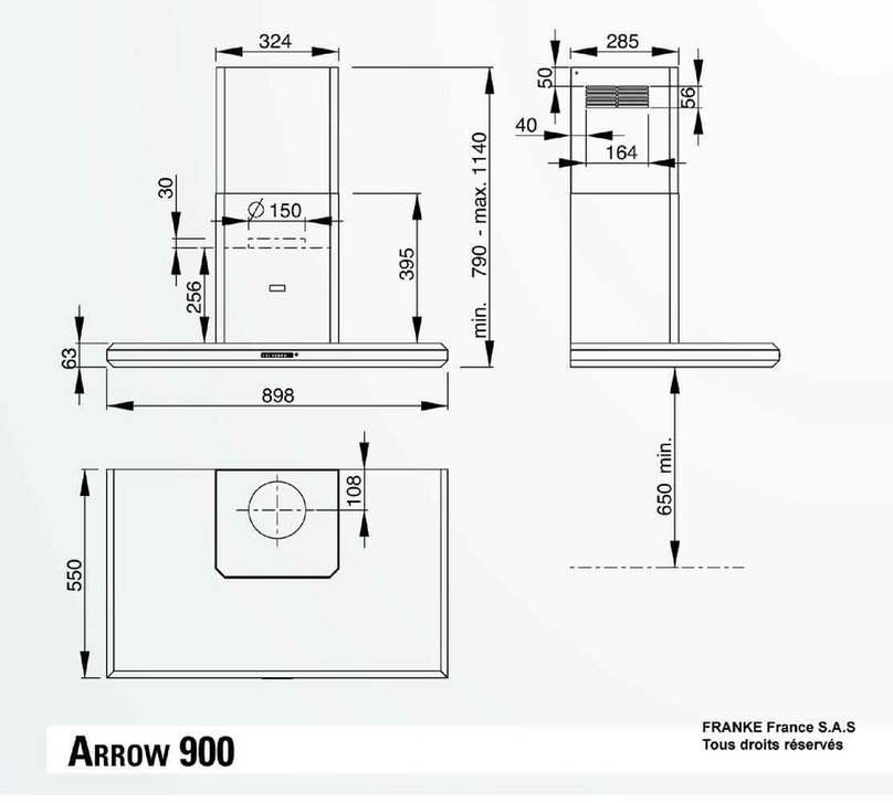 ROBLIN ARROW 900 Dimensions