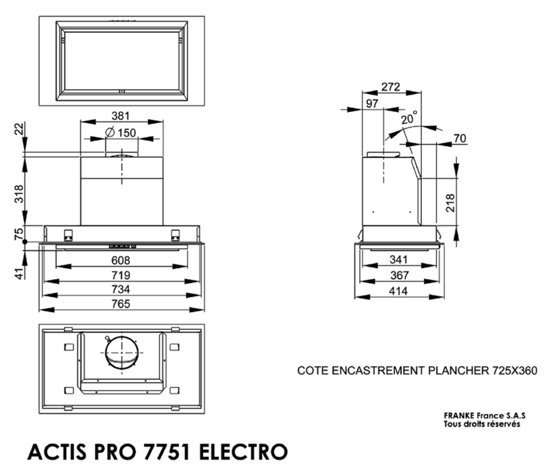 ROBLIN ACTIS PRO 7751 ELECTRO User guide