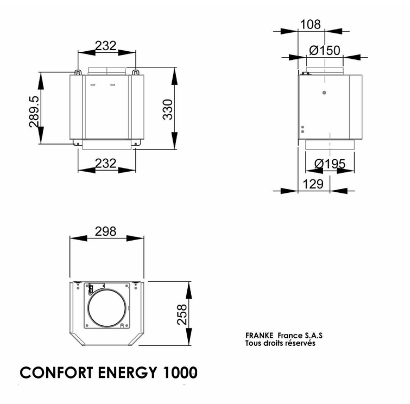 ROBLIN COMFORT ENERGY 1000 User guide ROBLIN COMFORT ENERGY 1000 User guide