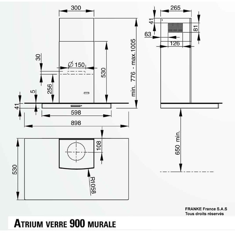 ROBLIN ATRIUM VERRE 900 CENTRALE User guide ROBLIN ATRIUM VERRE 900 CENTRALE User guide
