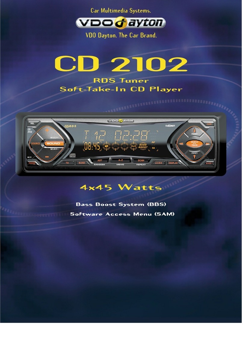 VDO CD 2102 - datasheet