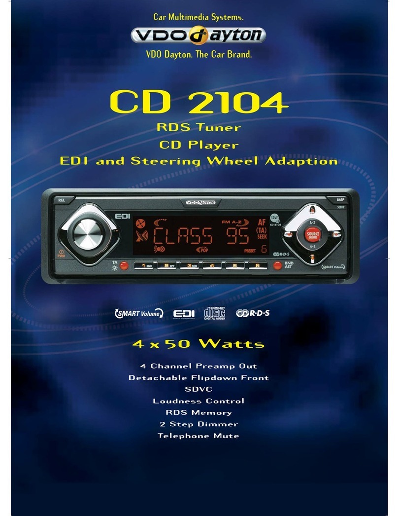 VDO CD 2104 - datasheet