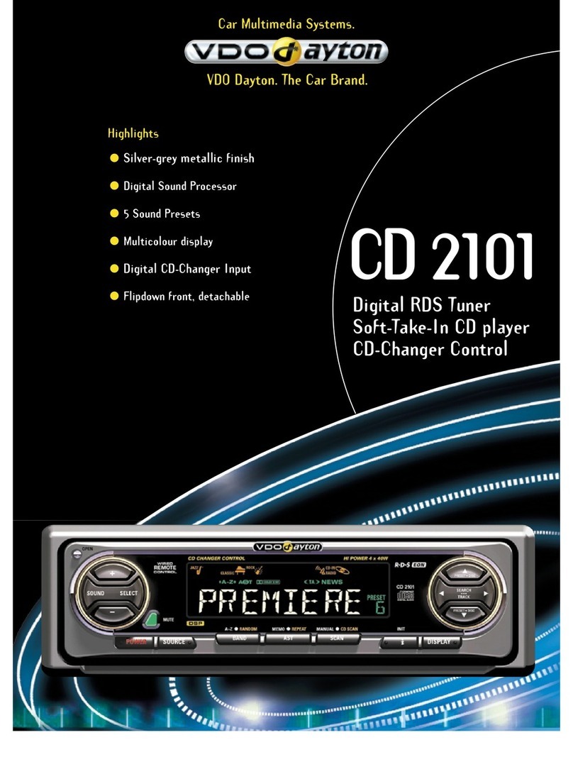 VDO CD 2101 datasheet