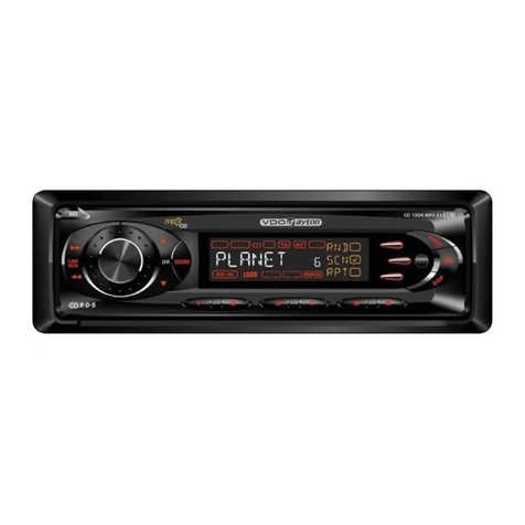 VDO CD 1404 MP3 - User manual