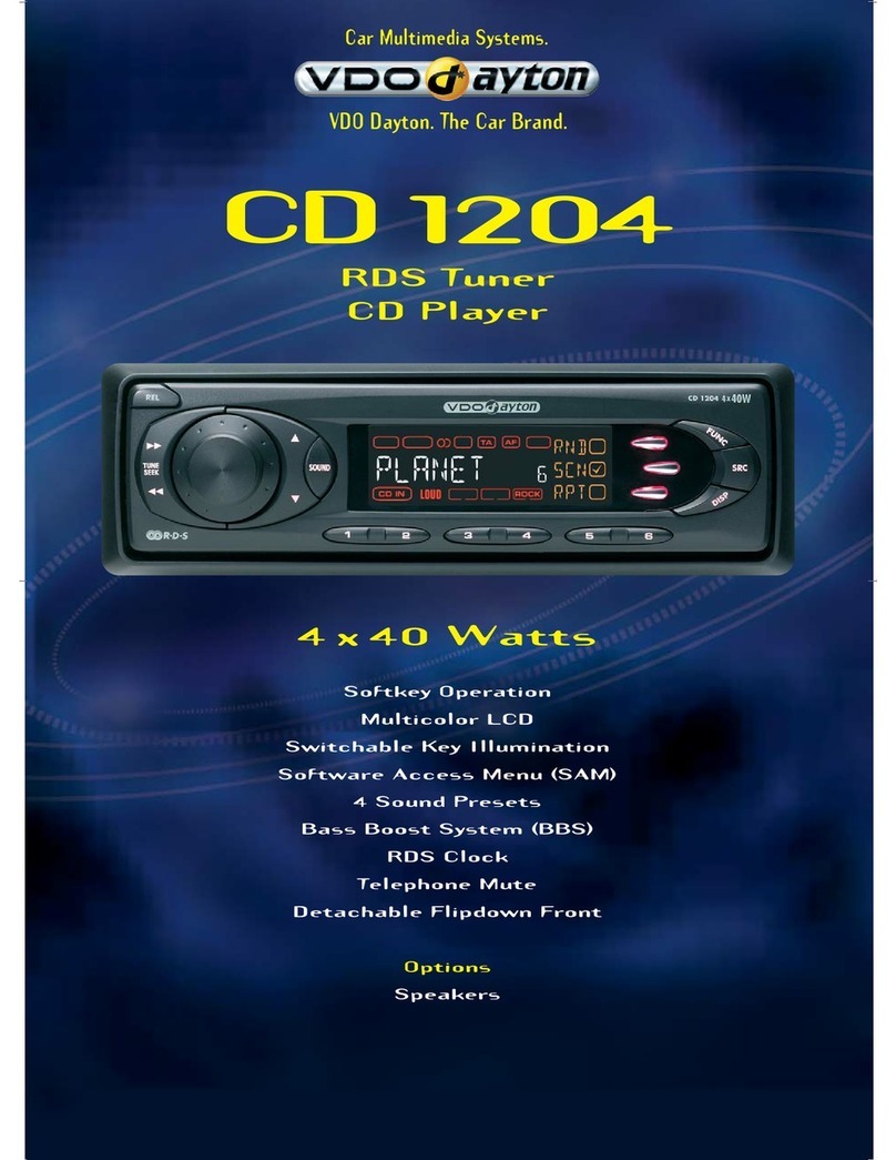 VDO CD 1204 - datasheet