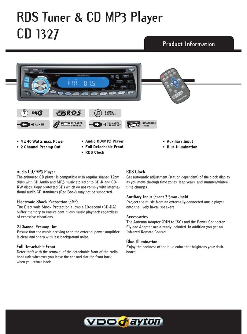 VDO CD 1327 Other