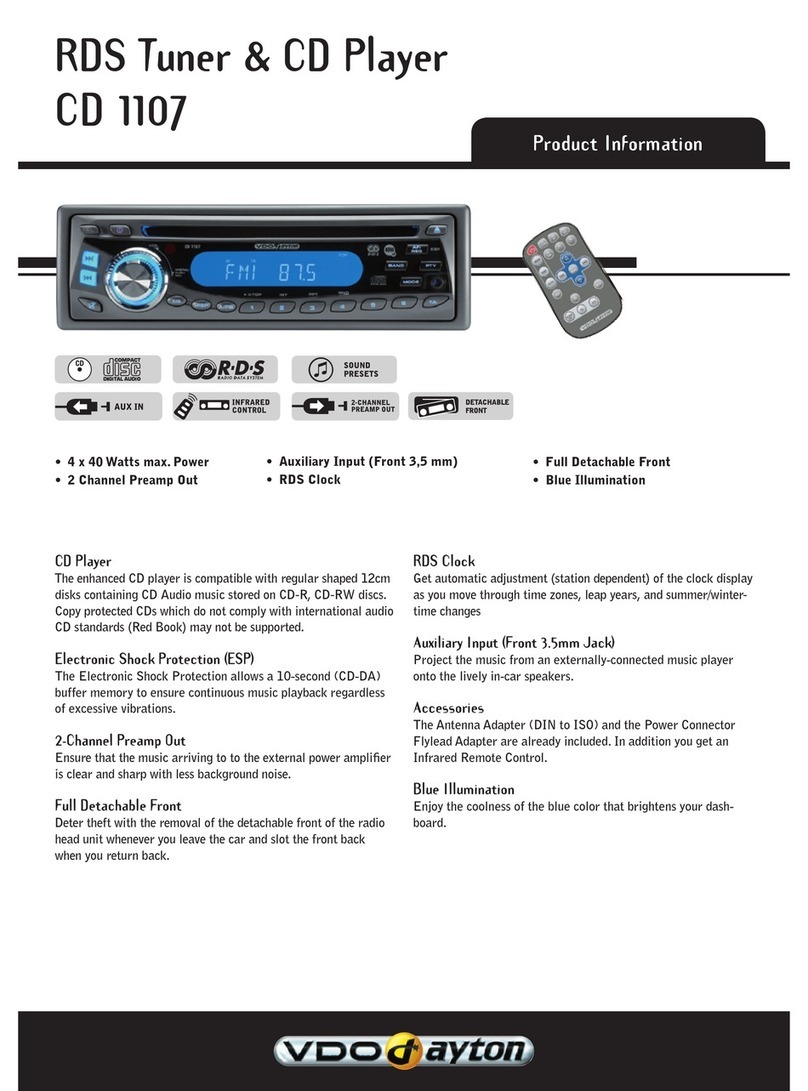 VDO CD 1107 - Other
