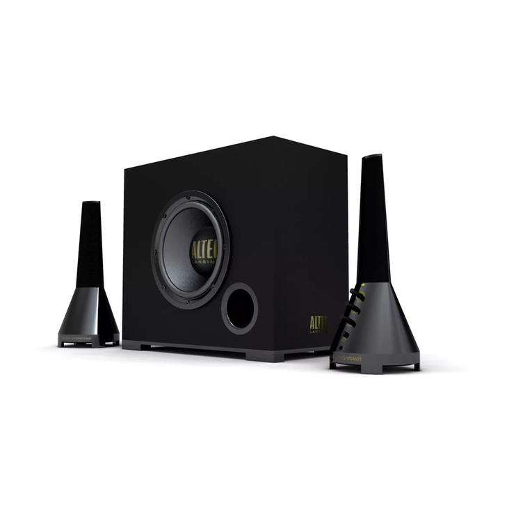 Altec Lansing VS4621 User manual