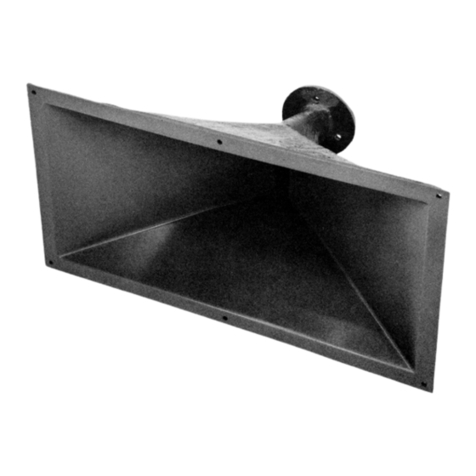 Altec Lansing MRII5124 HF HORN manual
