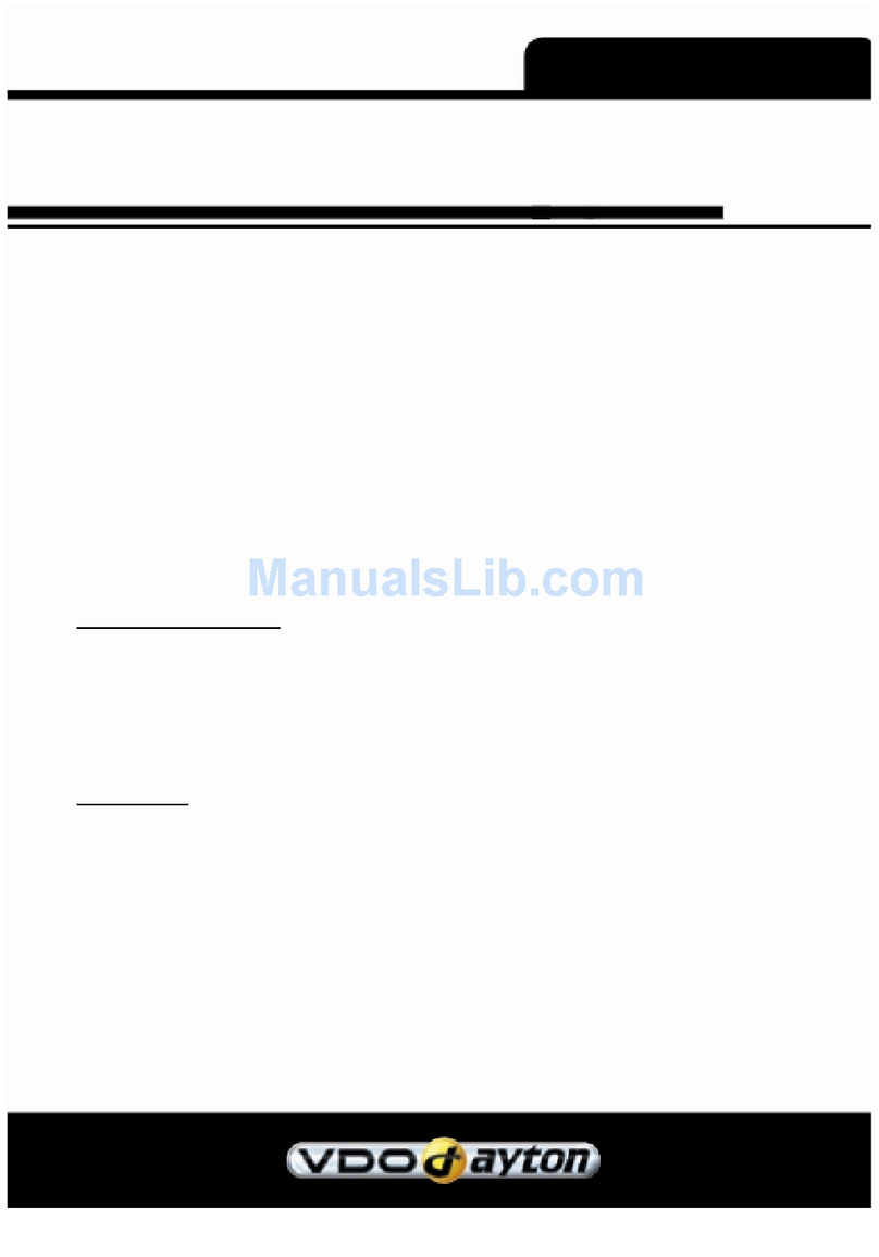 VDO MS 2010 - User manual