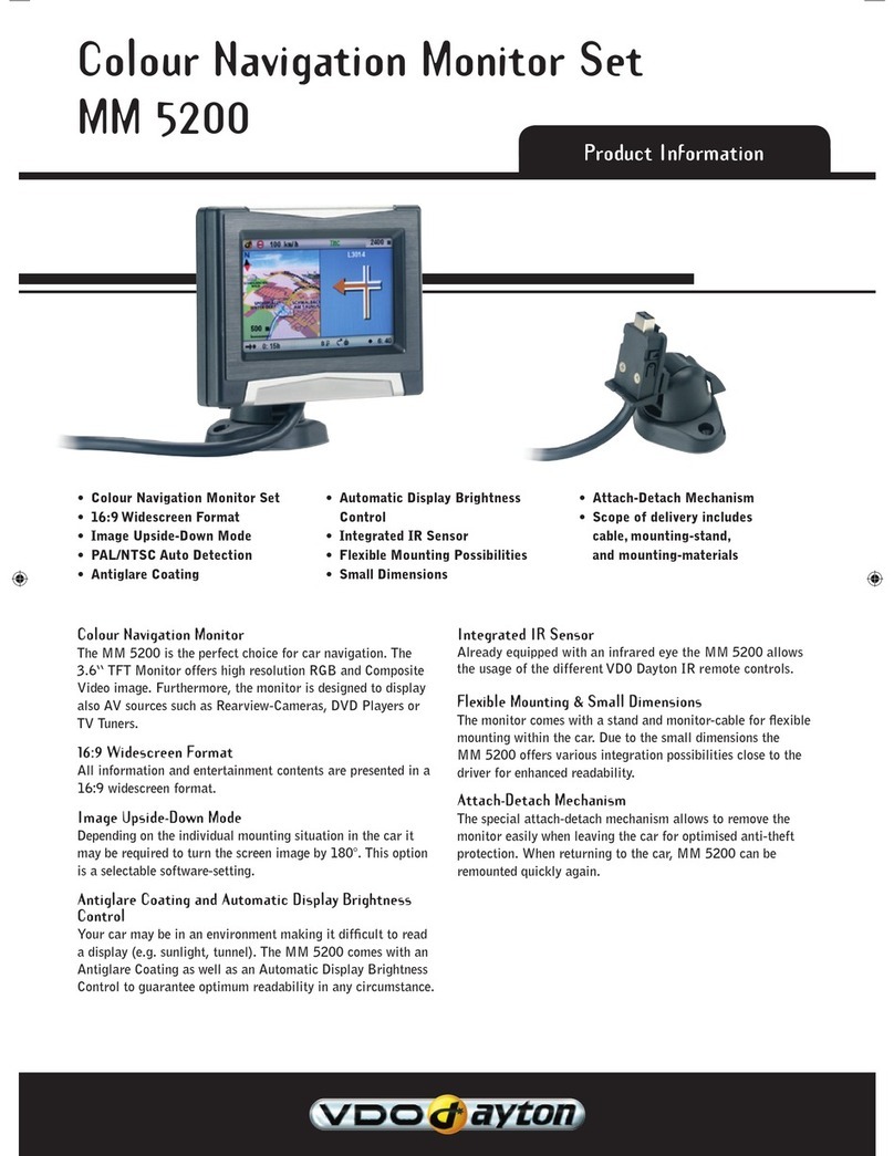 VDO MM 5200 Manual