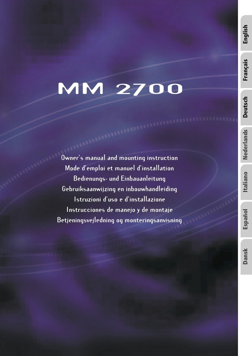 VDO MM 2700 owner's manual