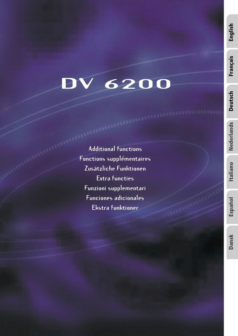 VDO DV 6200 Additional functions