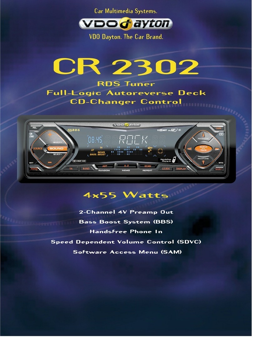 VDO CR 2302 datasheet