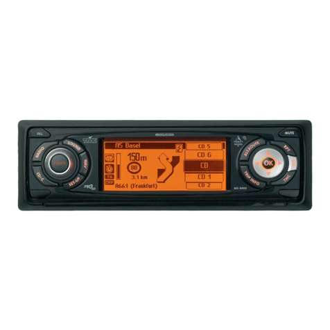 VDO Car Multimedia Systems MS4400 manual