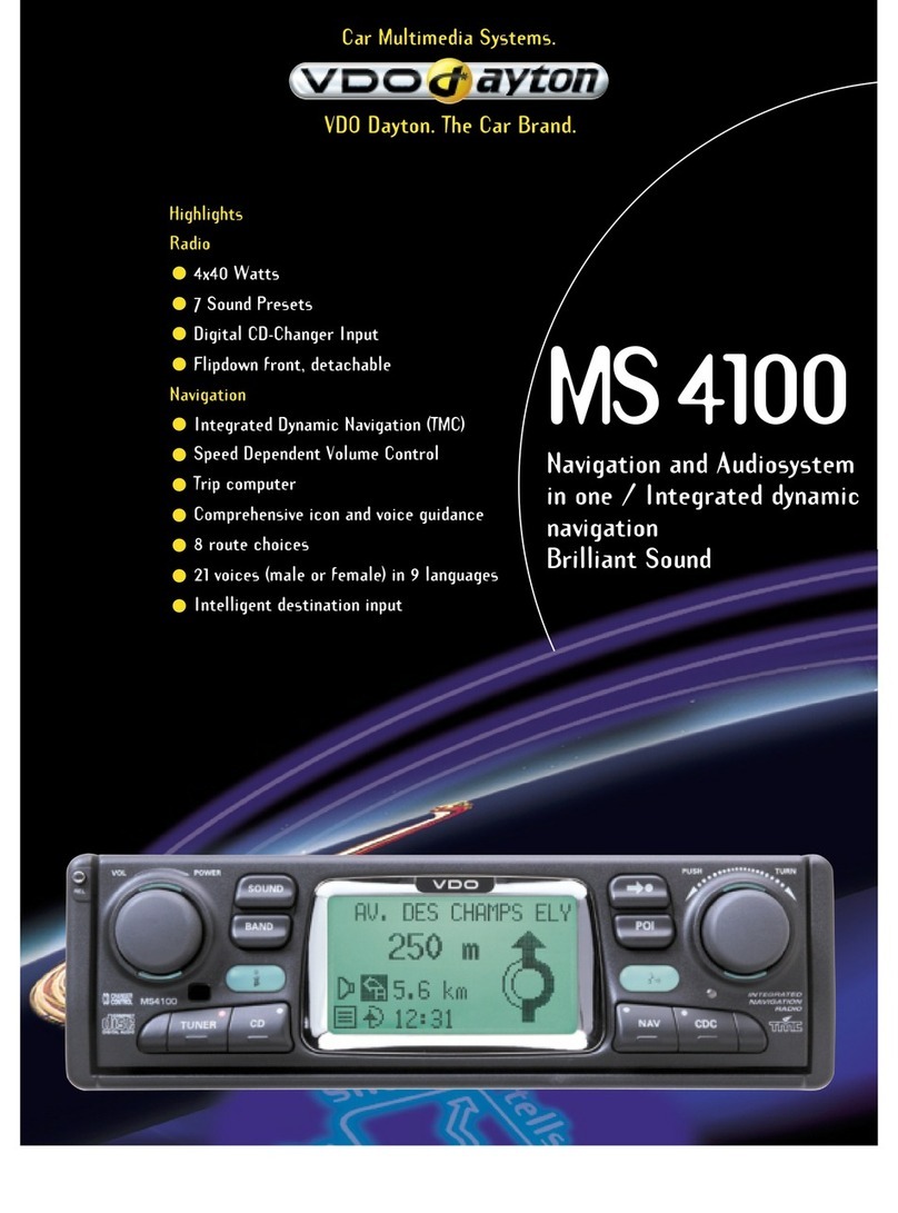 VDO MS 4100 - datasheet