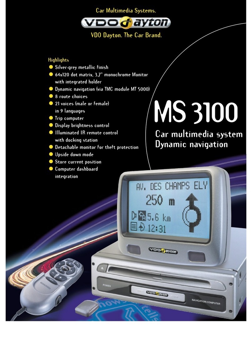 VDO MS 3100 - datasheet