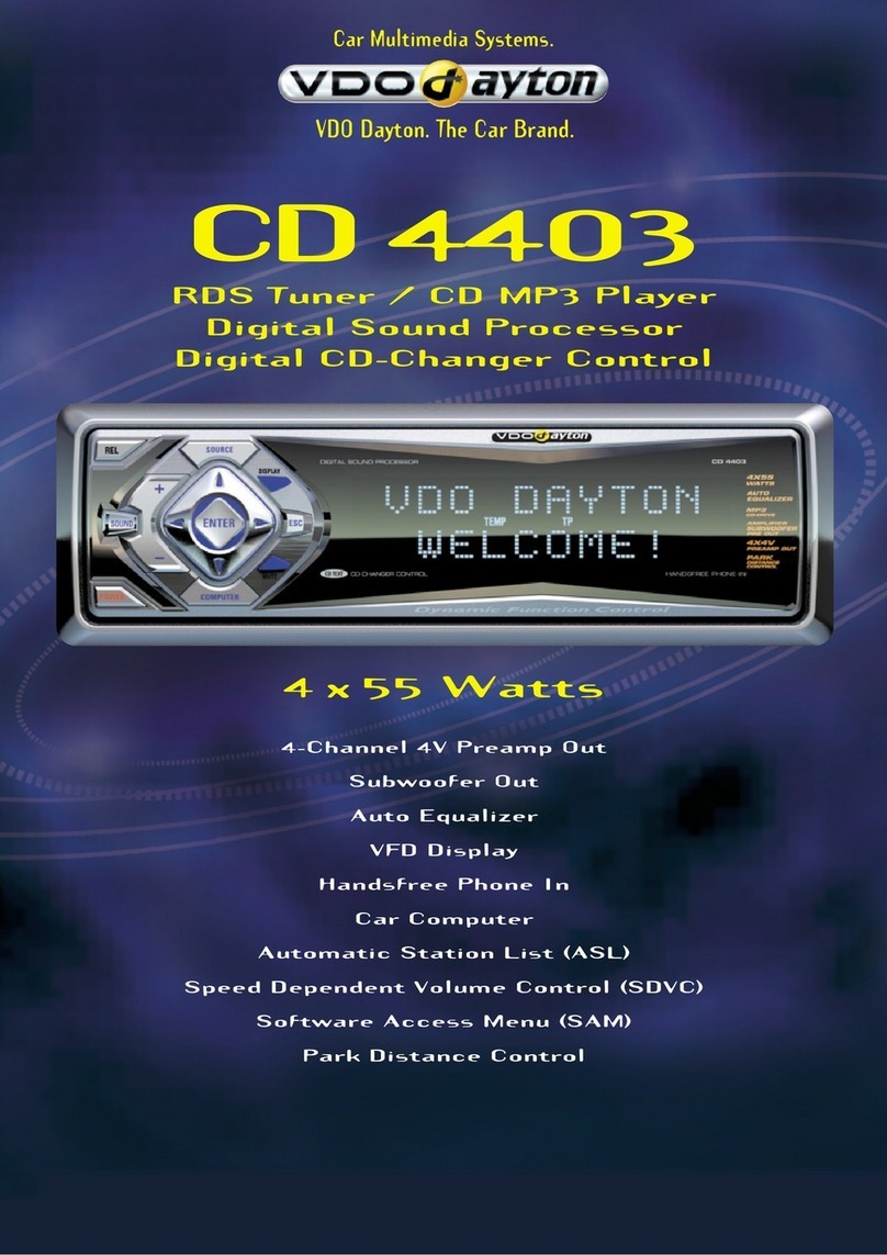 VDO CD 4403 - datasheet
