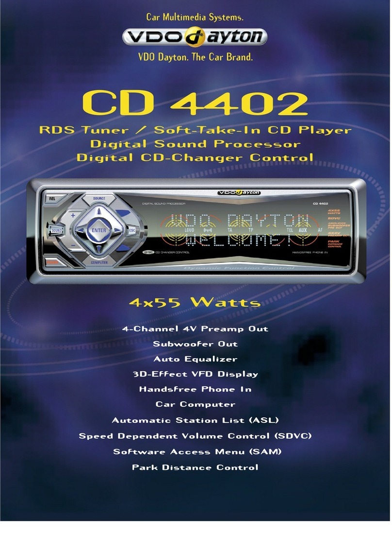 VDO CD 4402 - datasheet