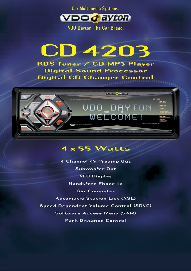 VDO CD 4203 - datasheet