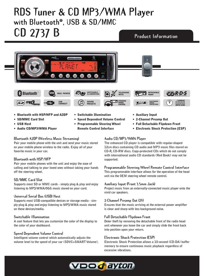 VDO CD 2737 B Other