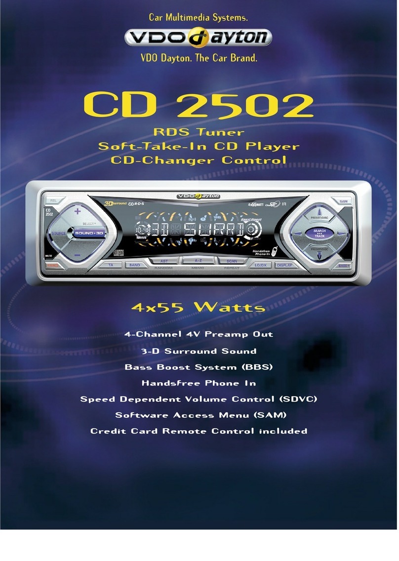 VDO CD 2502 datasheet