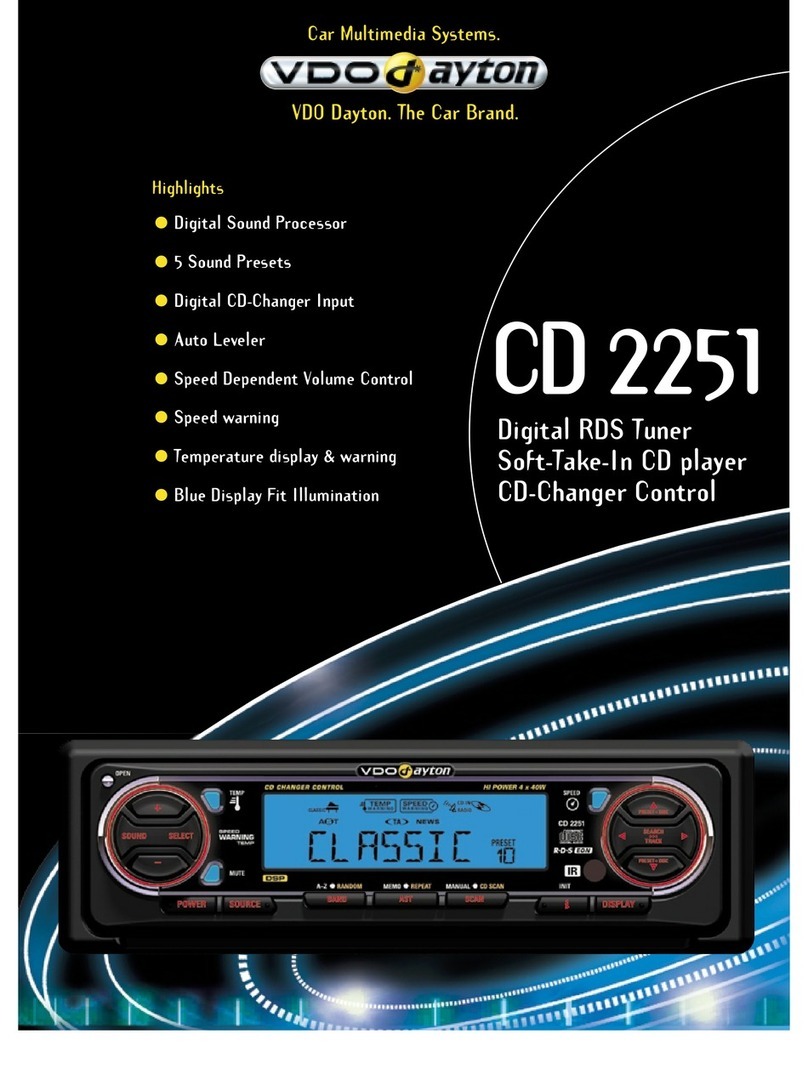 VDO CD 2251 datasheet