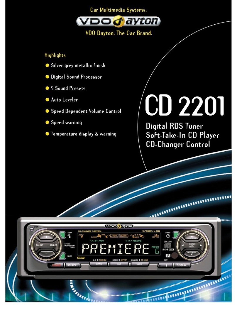 VDO CD 2201 datasheet