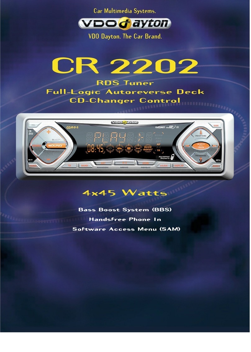 VDO CR 2202 datasheet