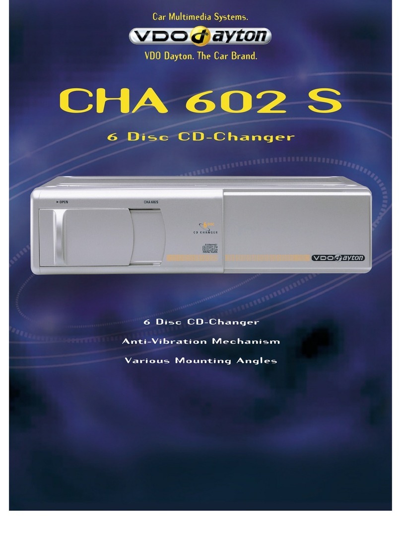 VDO CHA 602 S datasheet
