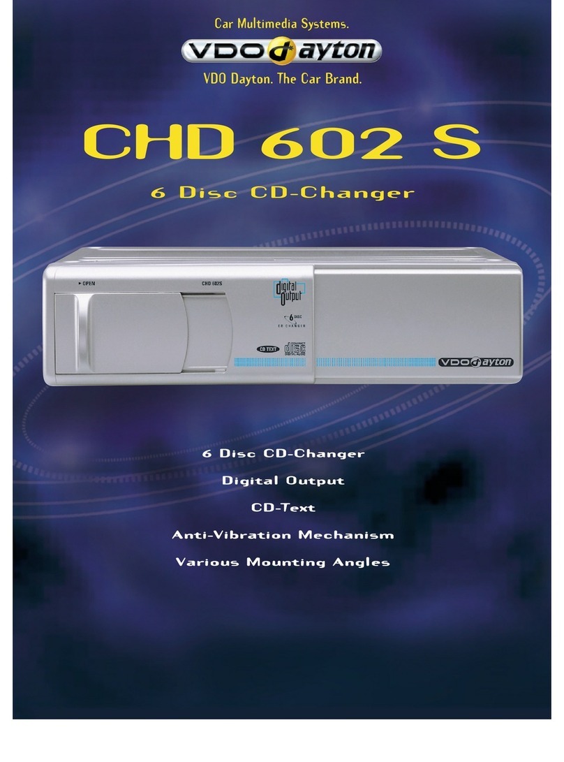 VDO CHD 602 S - datasheet