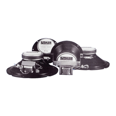 Altec Lansing 5382A 5384A 5383A 5385A CEILING SPEAKERS User manual Altec Lansing 5382A 5384A 5383A 5385A CEILING SPEAKERS User manual