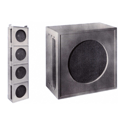 Altec 814A SPEAKER SYSTEM User manual