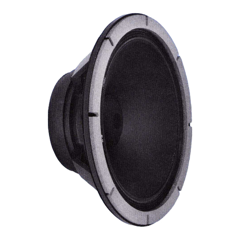 Altec Lansing 515-8LFE LF SPEAKER User manual