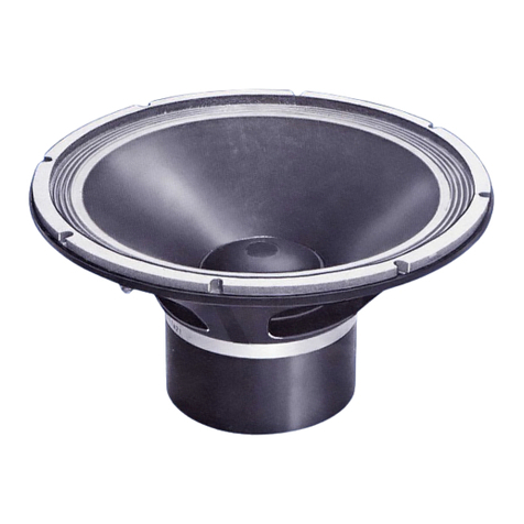 Altec Lansing 515C LF SPEAKER manual
