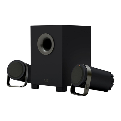 Altec Lansing BX1221 User manual Altec Lansing BX1221 User manual
