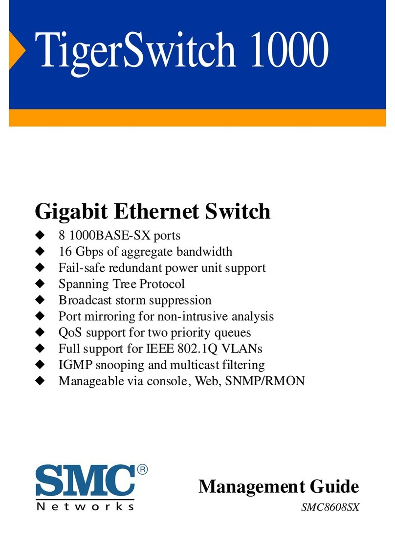 SMC Networks 8606SX - annexe 1 Programming manual