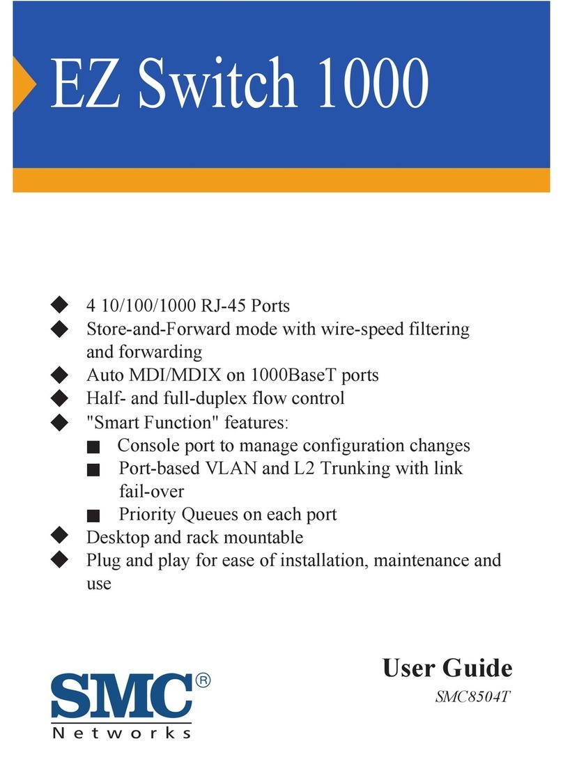 SMC Networks 8504T FICHE User manual