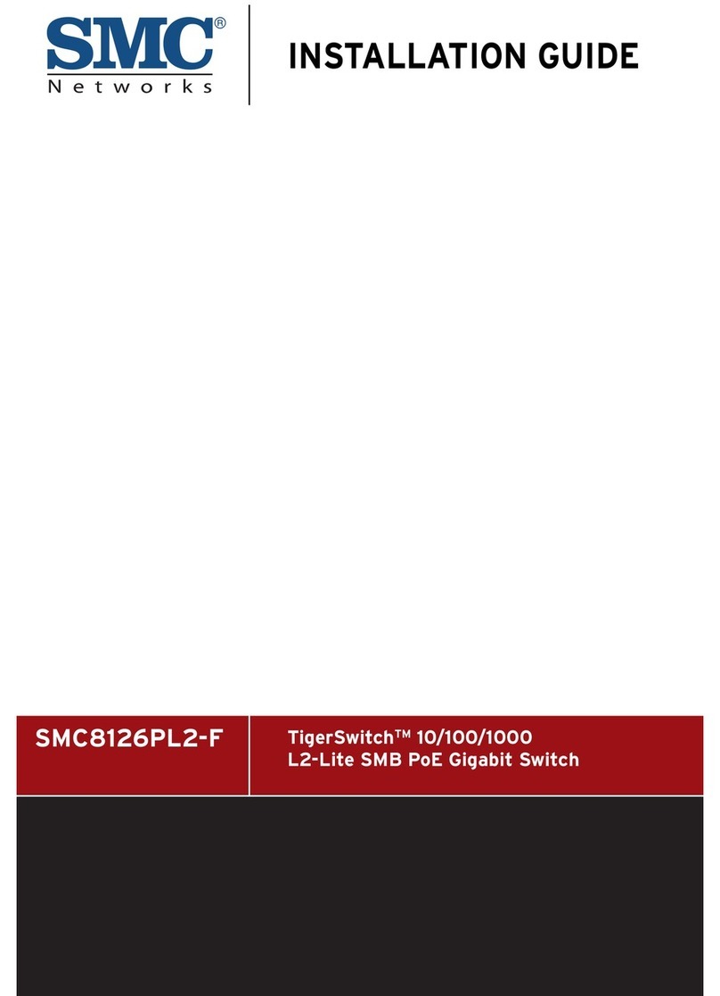 SMC Networks 8126PL2-F User manual SMC Networks 8126PL2-F User manual