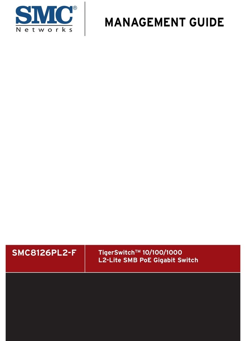 SMC Networks 8126PL2-F Programming manual