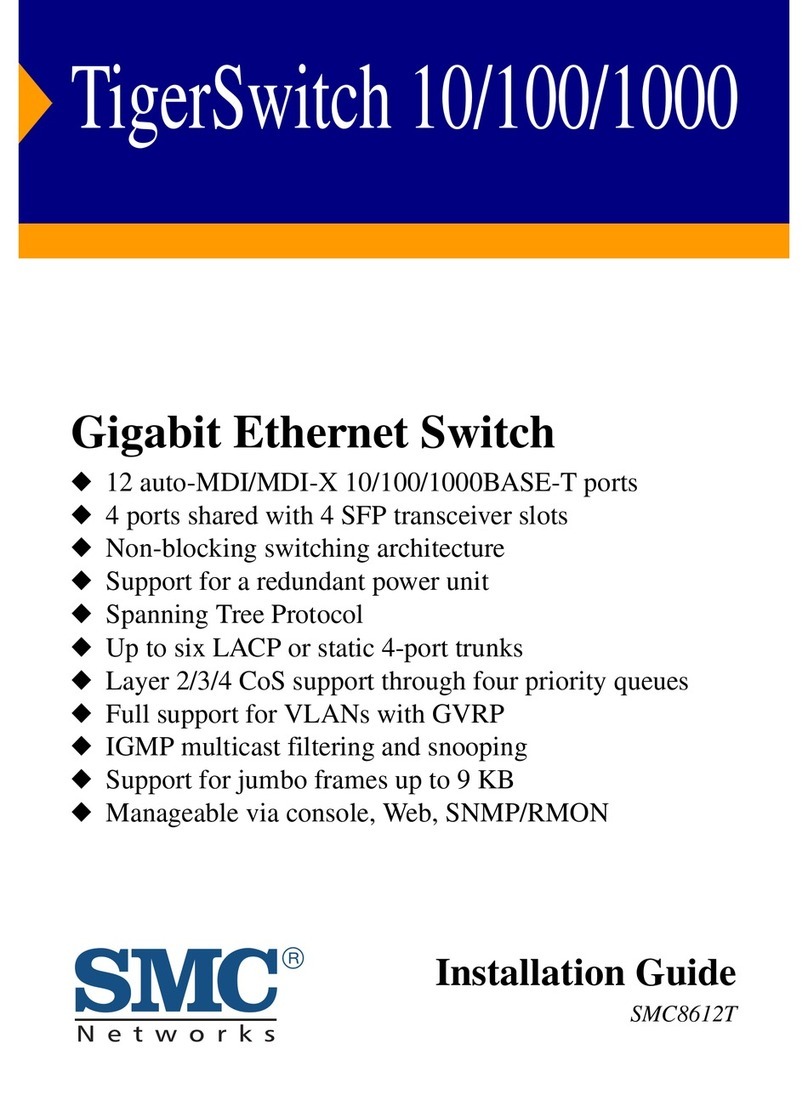 SMC Networks 8612T - annexe 1 User manual SMC Networks 8612T - annexe 1 User manual